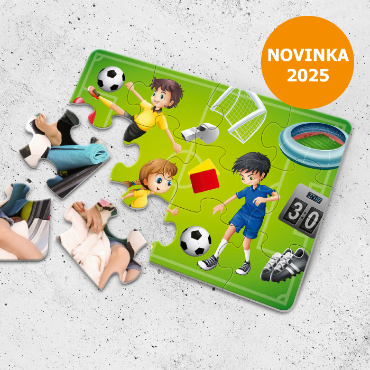 Nekonečná radost pro děti. Puzzle s fotkou a oblíbeným dětským motivem. Perfektní zábava pro malé děti, rozvíjí kreativitu a motoriku. Objednejte nyní!