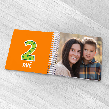 Dětská fotokniha | Personalizovaná kniha pro děti - Čísla