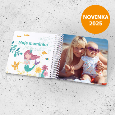 Dětská fotokniha | Personalizovaná kniha pro děti - Mořská panna