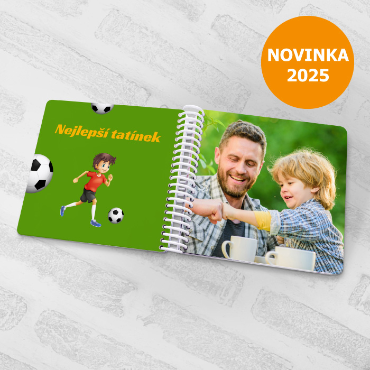 Dětská fotokniha | Personalizovaná kniha pro děti - Fotbalista