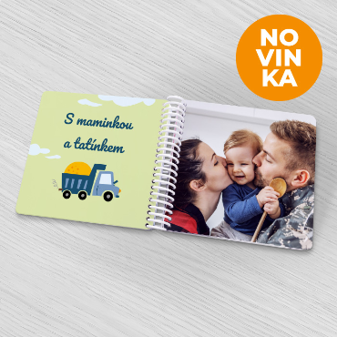 Dětská fotokniha | Personalizovaná kniha pro děti - Malý řidič