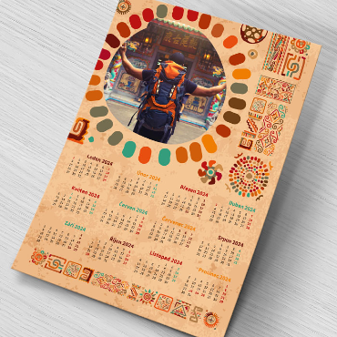 Roční kalendář na celý rok 2024 v prodeji | Tiskarena - Kolébka lidstva