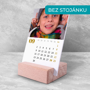 Stolní stojánkový fotokalendář bez stojánku na rok 2024 - S fotografií